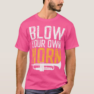 Elegant Trumpet Player Jazz Orchestra Marching Ban T-Shirt