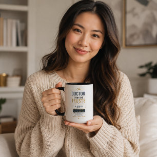 Elegant Trusted Doctor Oncology Appreciation Mug