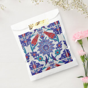 Elegant Tulip and Rose Floral Flowers Photography Favour Bags
