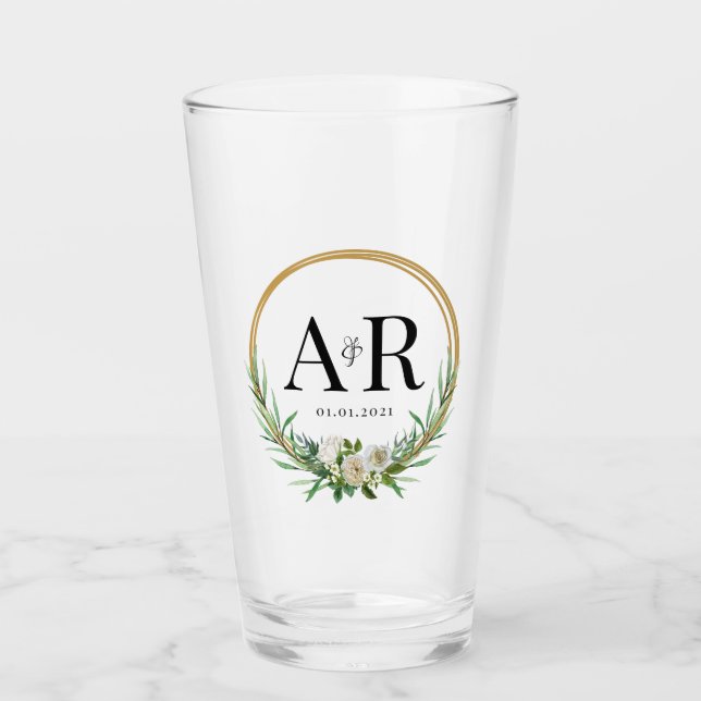 Elegant Tumbler for Wedding and Anniversary (Front)