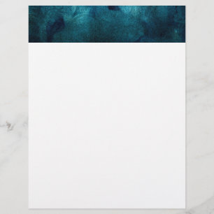 Elegant Turquoise Mandala Watercolor Pattern