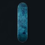 Elegant Turquoise Mandala Watercolor Pattern Skateboard<br><div class="desc">Elegant Spiritual Turquoise Aqua Blue Mandala Floral Watercolor Pattern.</div>