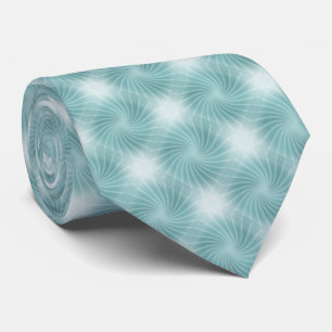 Elegant Turquoise Pattern Tie