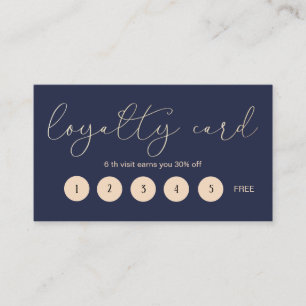 Elegant Typography ⎢ Loyalty Card