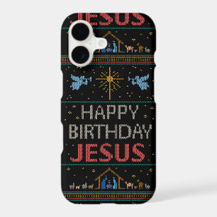 Elegant Ugly Christmas Sweater Christian Jesus God