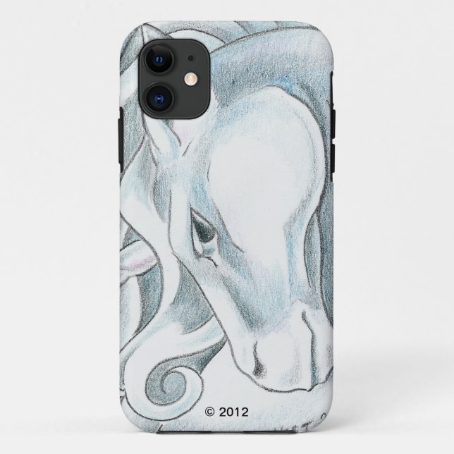 Elegant Unicorn Case-Mate iPhone Case (Back)