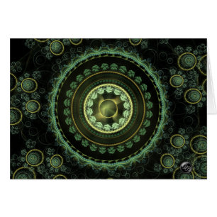 Elegant Unique Fine Art Thank You Greeting Card