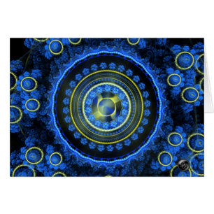 Elegant Unique Fine Art Thank You Greeting Card