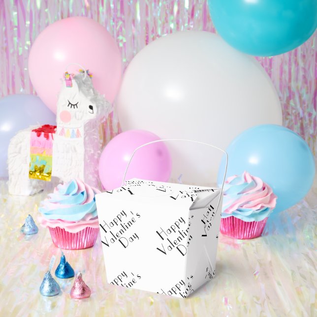 Elegant Valentine’s Day Love Themed Take Out Favour Box (Party)