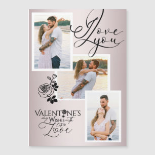 Elegant Valentine’s Day Photo Collage