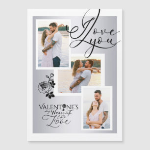 Elegant Valentine’s Day Photo Collage