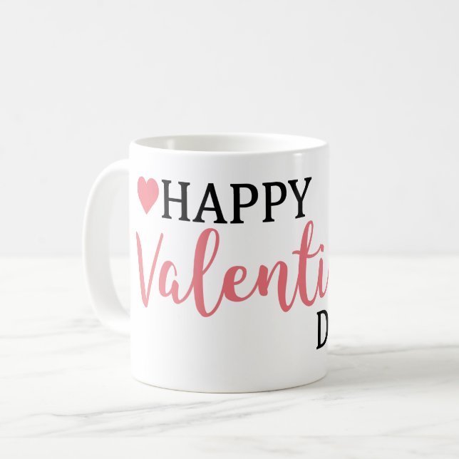 Elegant  Valentine's Day  Mugs (Front Left)