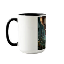 Elegant Vampire Mug - Handsome Vampire Design
