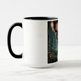 Elegant Vampire Mug - Handsome Vampire Design
