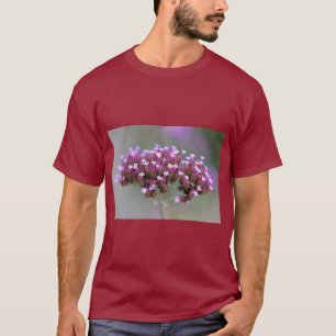 Elegant Verbena Floral Graphic T-Shirt