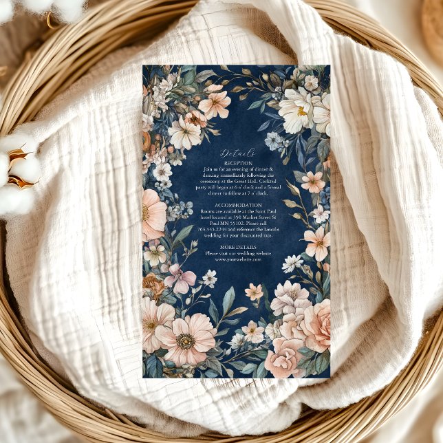 Elegant Victorian Royal Elegance Wedding  Enclosure Card (Creator Uploaded)
