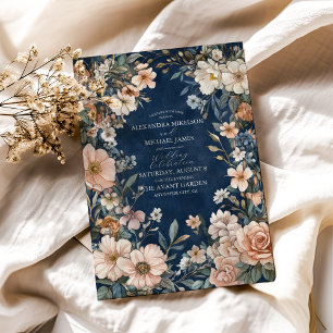 Elegant Victorian Royal Elegance Wedding  Invitation