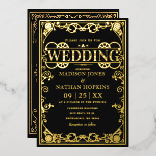 Elegant Victorian Steampunk Wedding