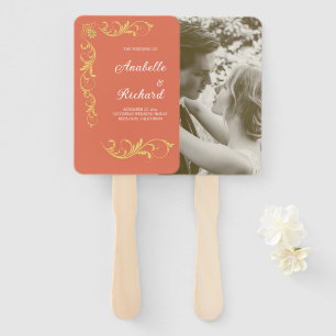 Elegant Victorian Wedding  Hand Fan