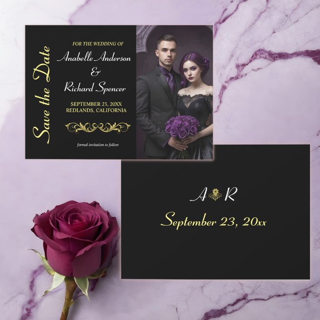 Elegant Victorian Wedding  Save The Date (Creator Uploaded)