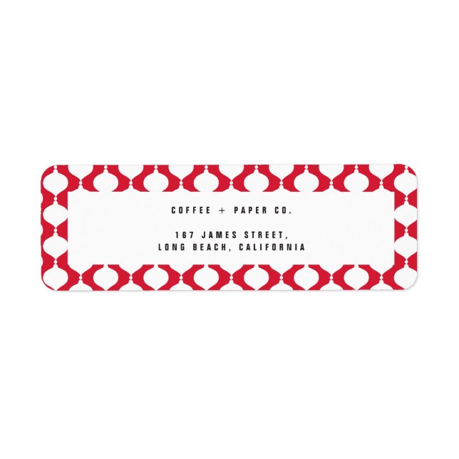 Elegant vintage baubles retro Christmas (Front)