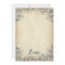 Elegant Vintage Blue Flourish Wedding Invitations