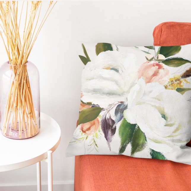 Elegant Vintage Botanical Pattern Cushion (Creator Uploaded)