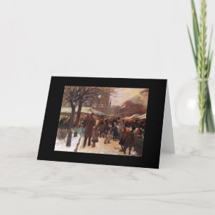 Elegant Vintage Christmas Card