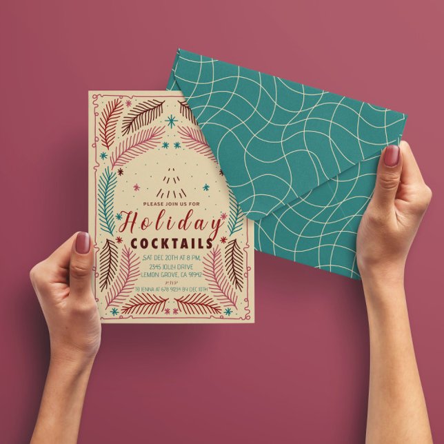 Elegant Vintage Christmas Whimsy Envelope (Creator Uploaded)