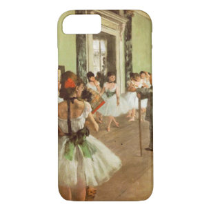 Elegant Vintage Degas The Dance Class, Ballerina iPhone 8/7 Case