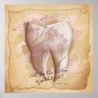 Elegant Vintage Dentist Dental Assistant Gift