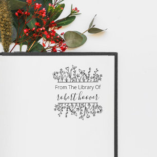 Elegant Vintage Floral From The Library Of Rubber Stamp