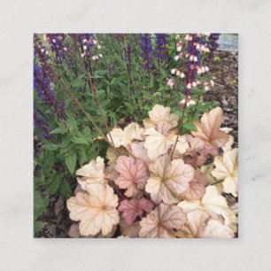 Elegant Vintage Floral Garden Business Card