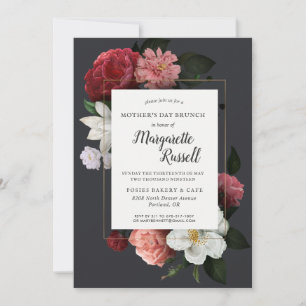 Elegant Vintage Floral Mother's Day Brunch