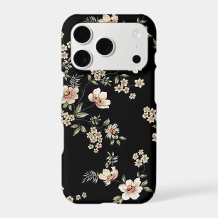 Elegant Vintage Floral Pattern iPhone Case