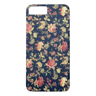 Elegant Vintage Floral Rose iPhone 8 Plus/7 Plus Case