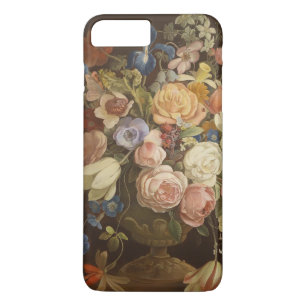 Elegant Vintage Floral Rose Painting Art Case