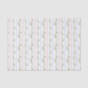 Elegant Vintage Floral Tissue Paper