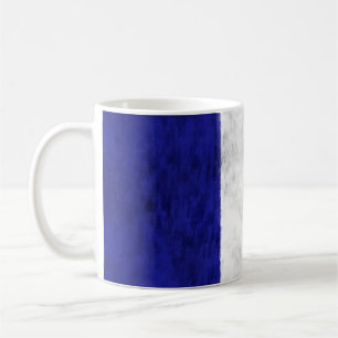 Elegant Vintage French Flag Covered Ceramic Coffee Mug