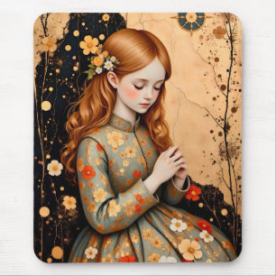 ~ Elegant Vintage Girl ~ Mousepad