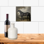 Elegant Vintage Horse Equestrian Painting Tile<br><div class="desc">Elegant Vintage Horse Equestrian Painting ceramic tile</div>