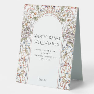 Elegant Vintage Nouveau Anniversary wishes