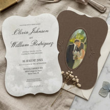 Elegant Vintage Oil Painting Wedding