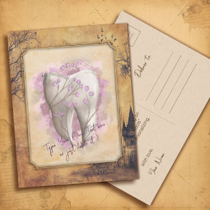 Elegant Vintage Old Fashioned Dental Gift Postcard