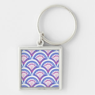 Elegant Vintage Ornamental Artwork Key Ring