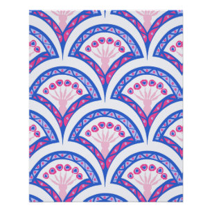 Elegant Vintage Ornamental Artwork Poster