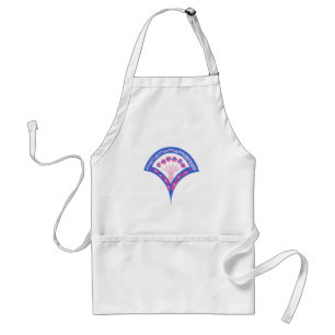 Elegant Vintage Ornamental Artwork Standard Apron