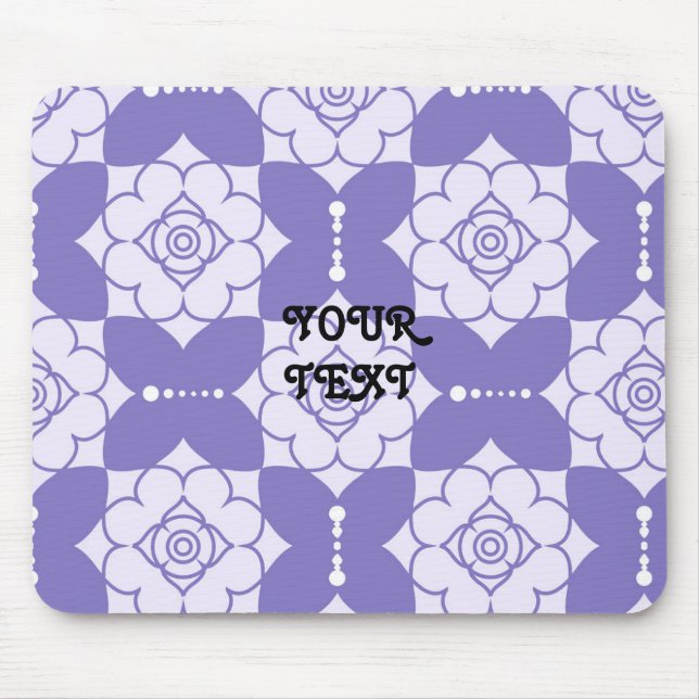 Elegant Vintage Pattern Mouse Mat (Front)