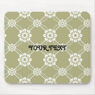 Elegant Vintage Pattern Mouse Mat