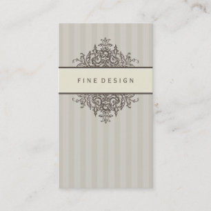 ELEGANT VINTAGE pretty beautiful renaissance Business Card